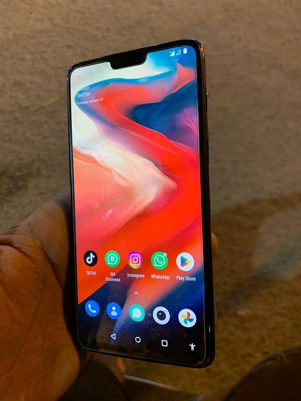 oneplus 6 8GB RAM 128gb memory double sim approve 6