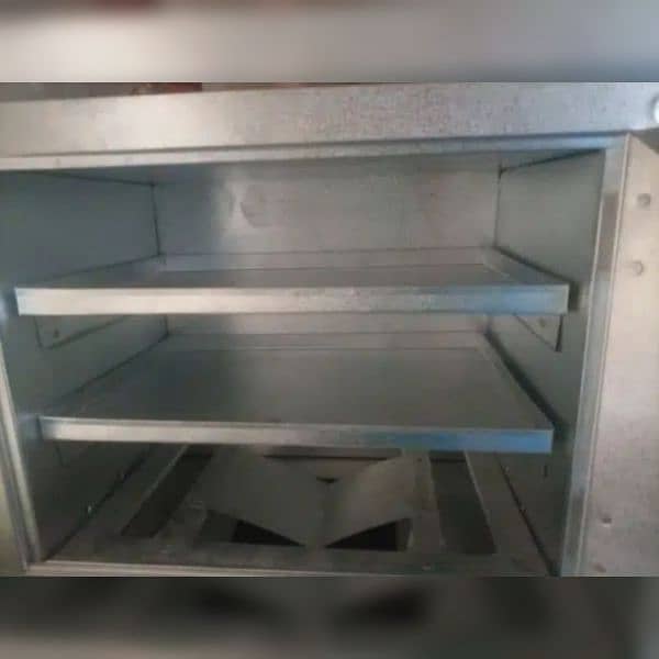 gas oven with attached burner 1