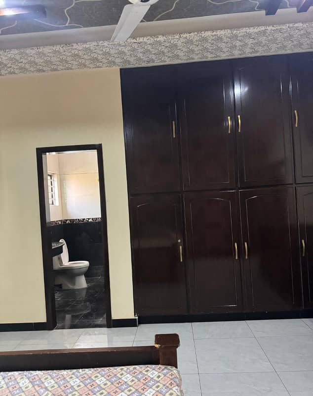 1 Kanal Fully Furnished 3 Bedrooms Upper Portion Beautifully Designed Modern Portion For Rent In DHA Phase 8 Ex Air Avenue 3