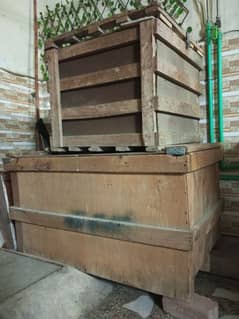 wooden paiti and storage box