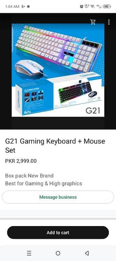 Gaming keyboard