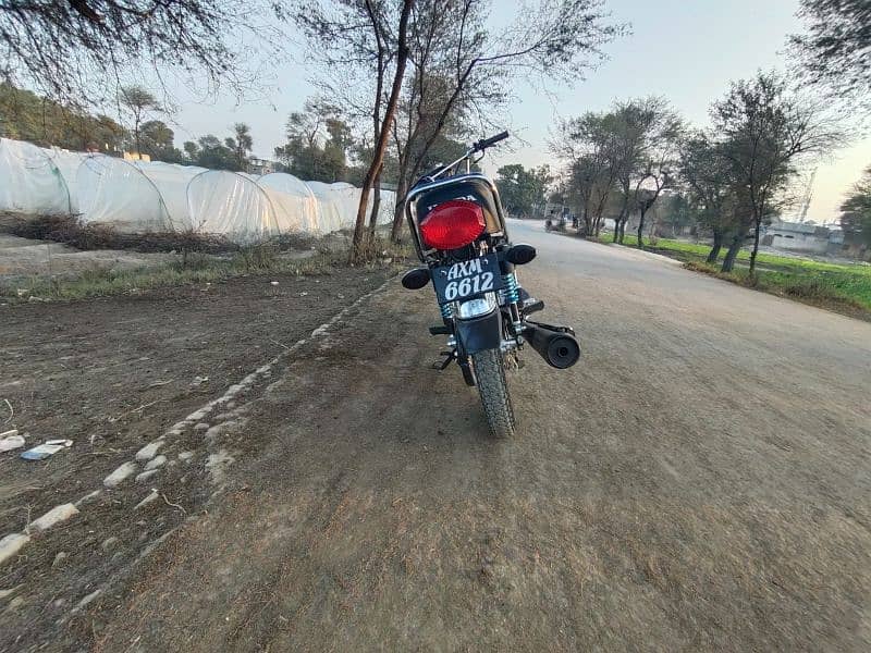 Honda CG 125 2025 Punjab Register 3