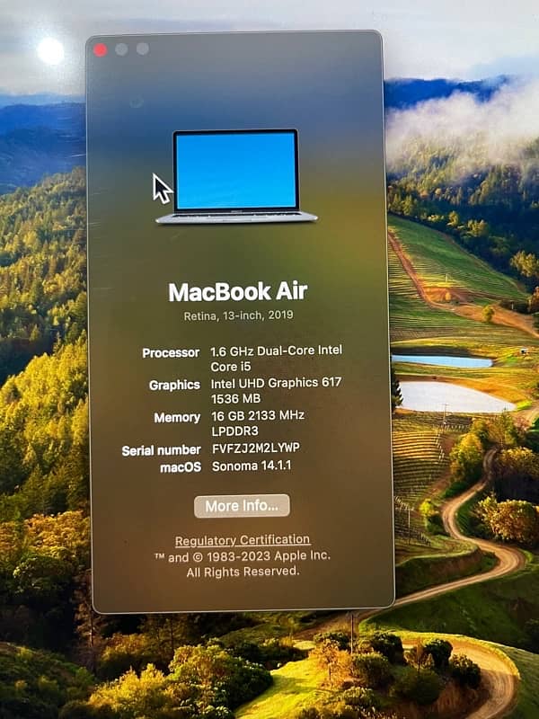 Macbook air 16/1TB 2019 5