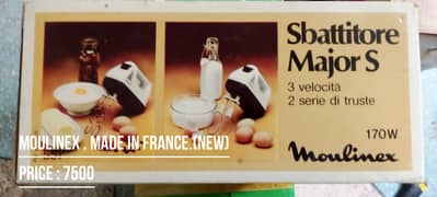 Moulinex Food Processor - Made in France ( New )