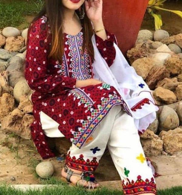 best Balochi ladies dress 8