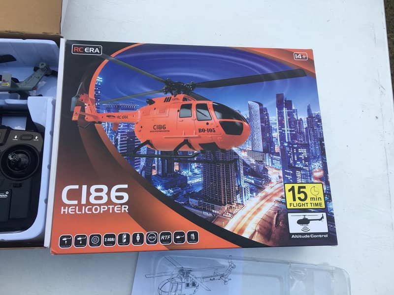 Rc Helicopter C186 (BO 105) 1