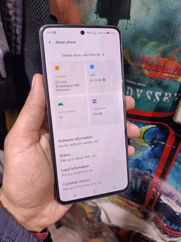 vivo v29e 256gb exchange possible 5