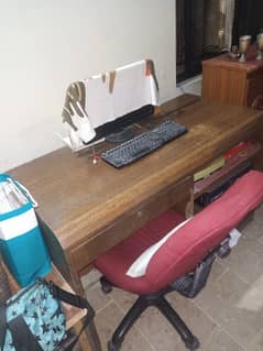 original wooden computer table