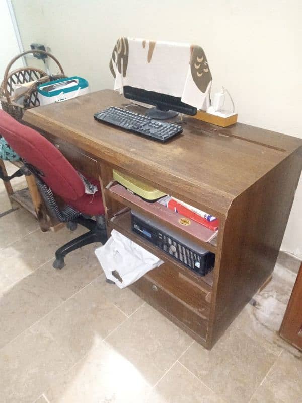 original wooden computer table 1