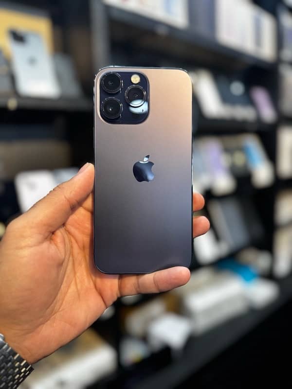 iPhone 14 Pro Max 256gb PTA Approved 0