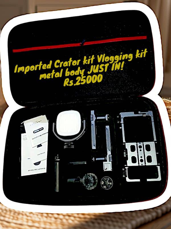 Vlogging kit imported Crator kit 0