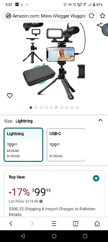 Vlogging kit imported Crator kit 5