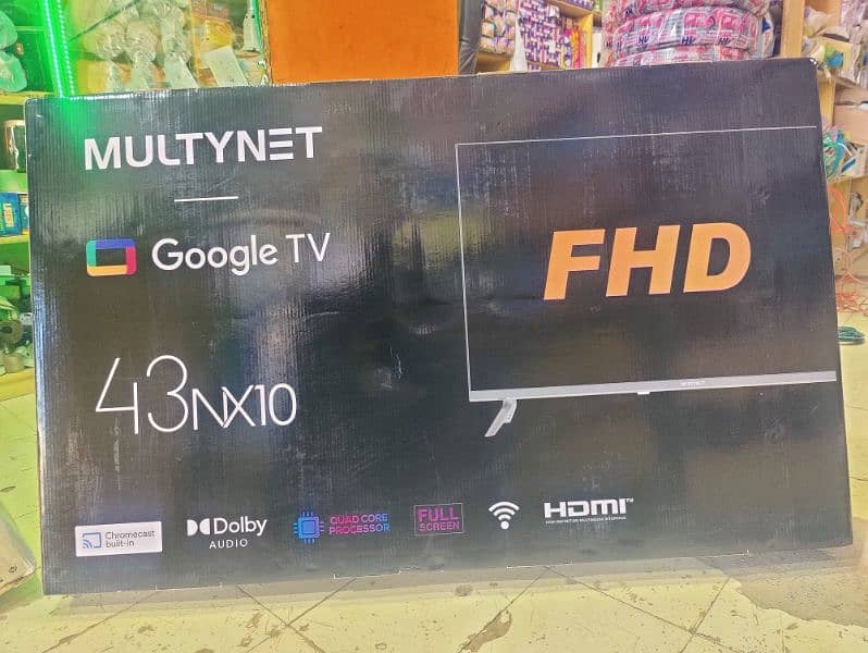 MULTYNET new model 43inch NX10 Google TV 3