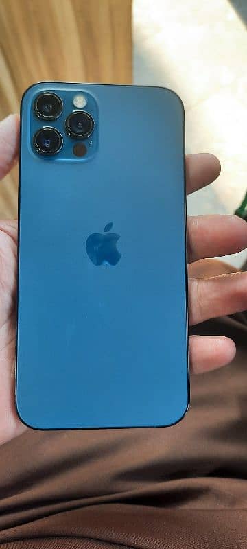 I phone 12pro 128gb blue color PTA approved 86% battery health 0