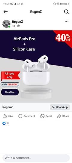 Airpods pro earphone