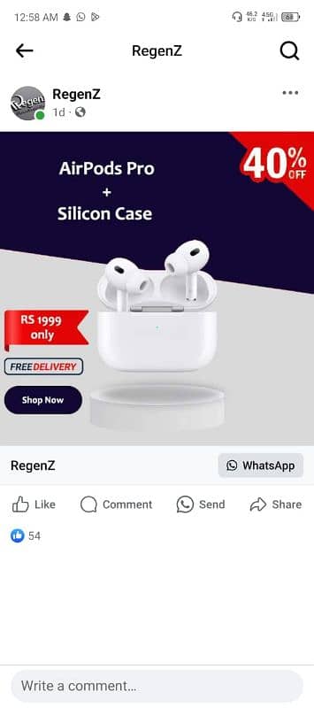 Airpods pro earphone 0