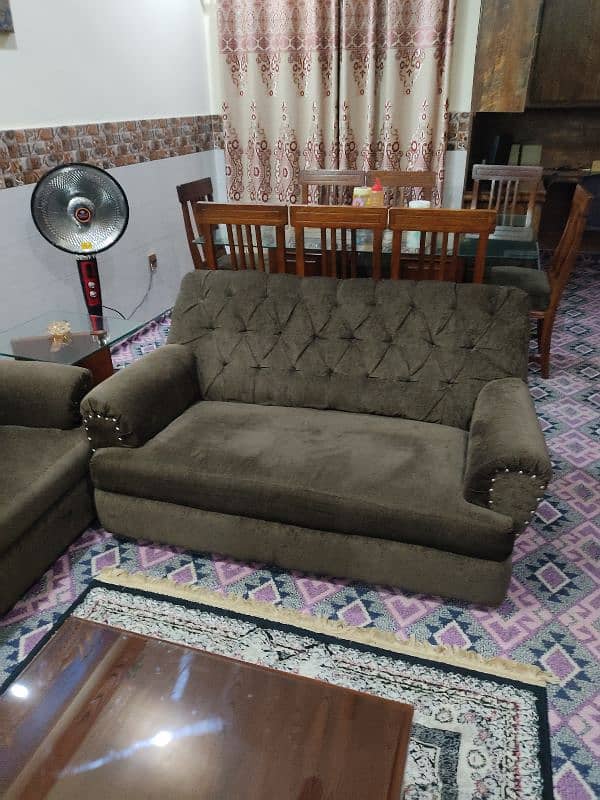 2 seater 3 sofa set 0