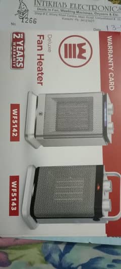 Deluxe Westpoint FAN Heater