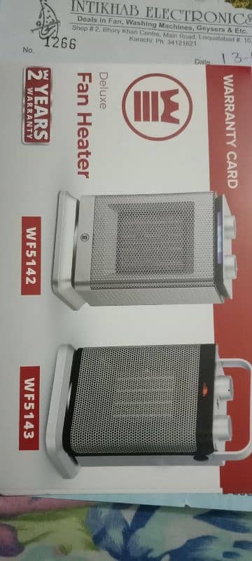 Deluxe Westpoint FAN Heater 0