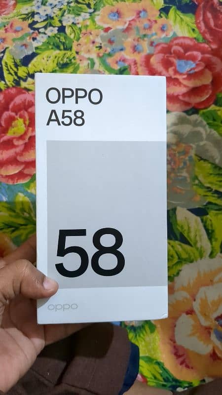 oppo A58 8/128 condition 10/10 1