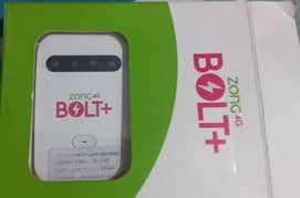 Zong BOLT + 4G Internet Device