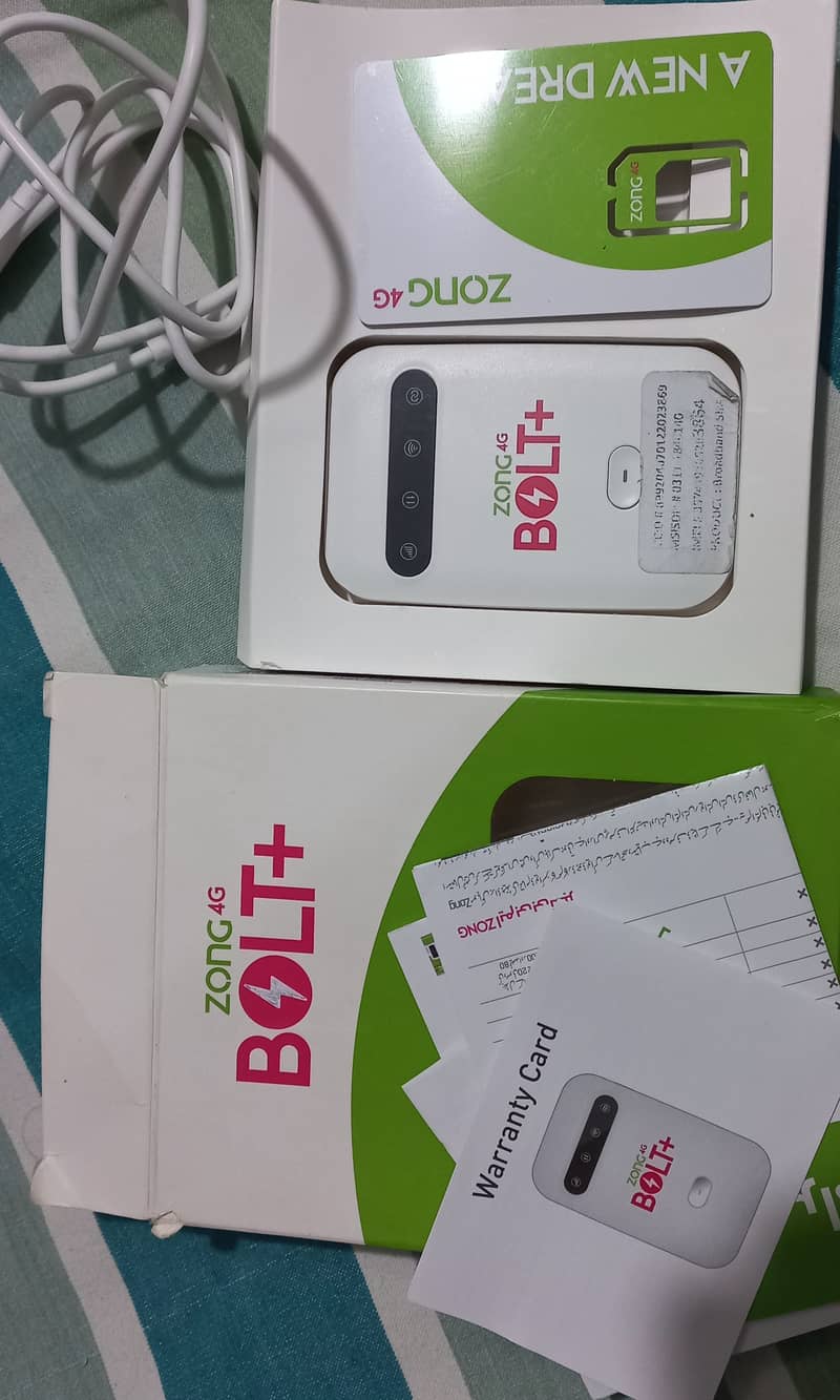 Zong BOLT + 4G Internet Device 1