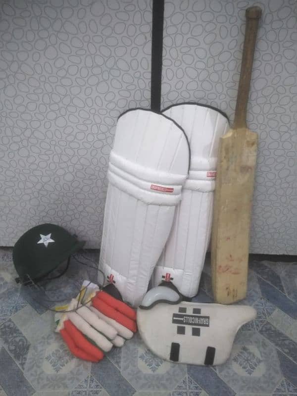 hard ball kit used for 1 month and bat used 1 year 1