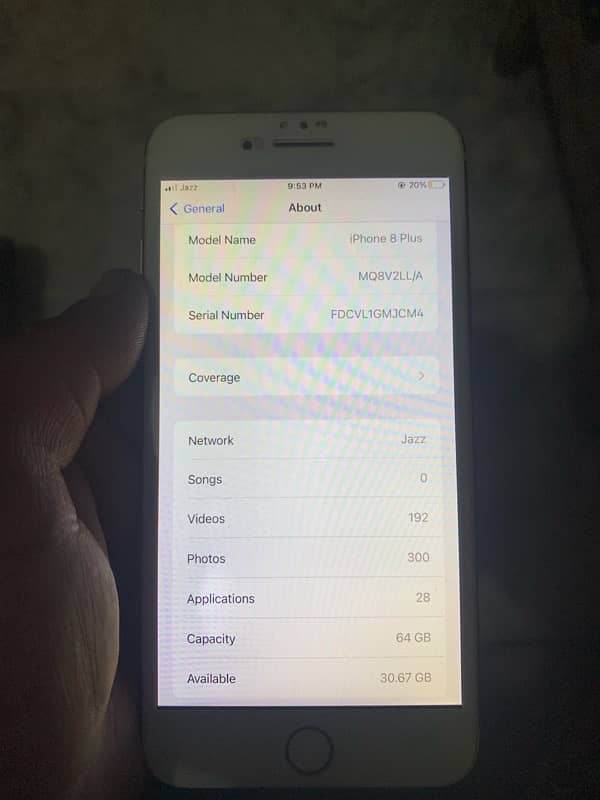 iPhone 8 Plus 64gb pta 7