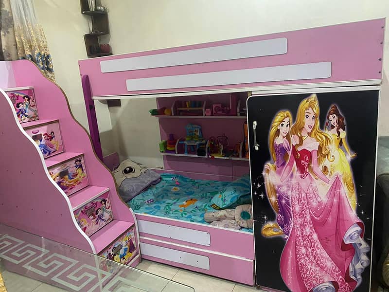 Bunk bed | Kids wooden bunker bed|03007684429|Double bed|Tripple bed 0