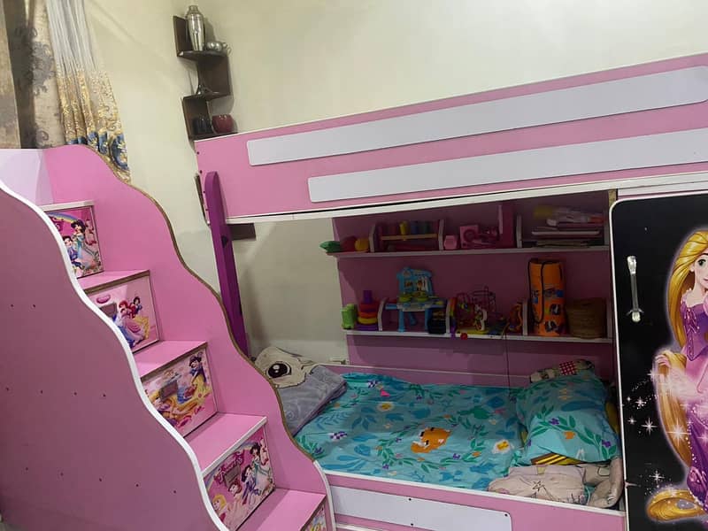 Bunk bed | Kids wooden bunker bed|03007684429|Double bed|Tripple bed 1