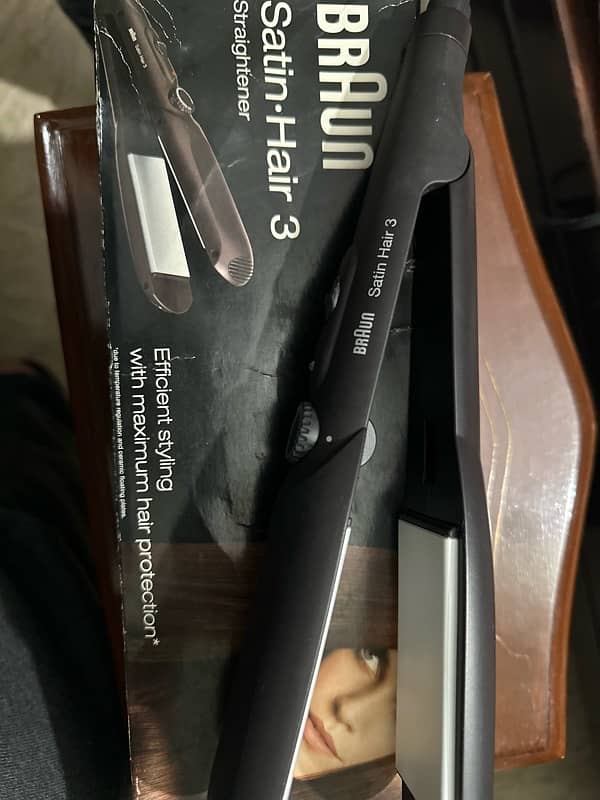 Braun Satin Hair 3 Hair Straightener - Excellent Condition 0