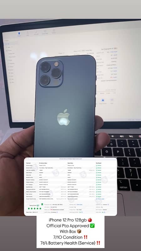 iPhone 12 Pro 128gb 0