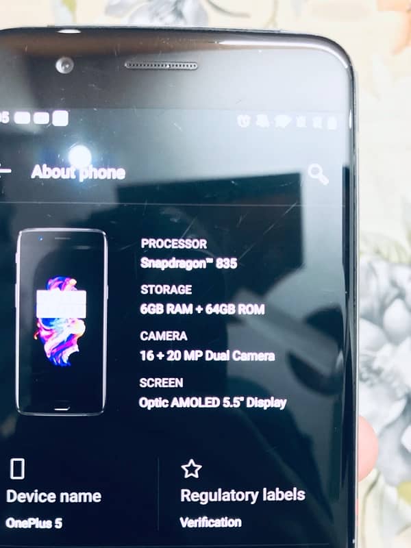 oneplus 5 (6/64) 6