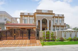 2 Kanal Fully Furnished House For Sale In Wapda Town Solid Construction Solar Installed Swimming Pool Cinema Hall