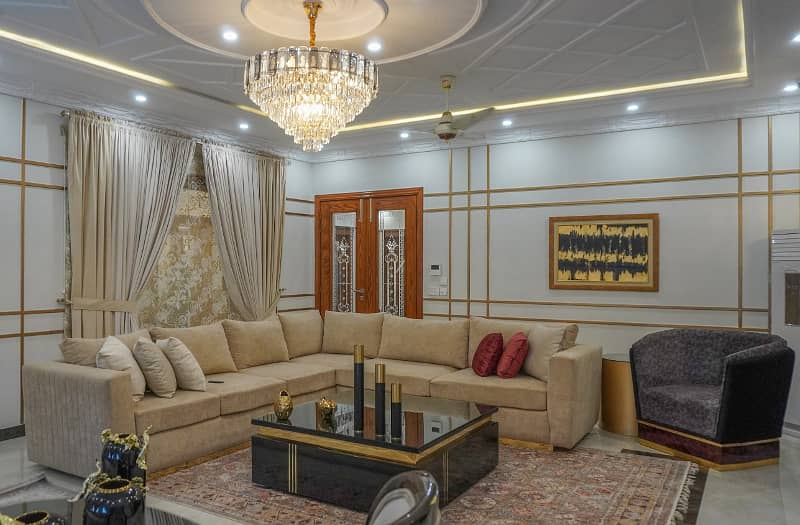 2 Kanal Fully Furnished House For Sale In Wapda Town Solid Construction Solar Installed Swimming Pool Cinema Hall 6