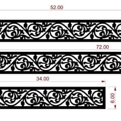 CNC laser cutting Designer/coral draw +atuocad