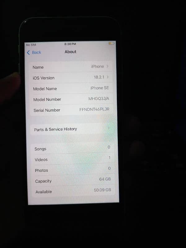 Iphone SE mint condition dual sim PTA approved 7