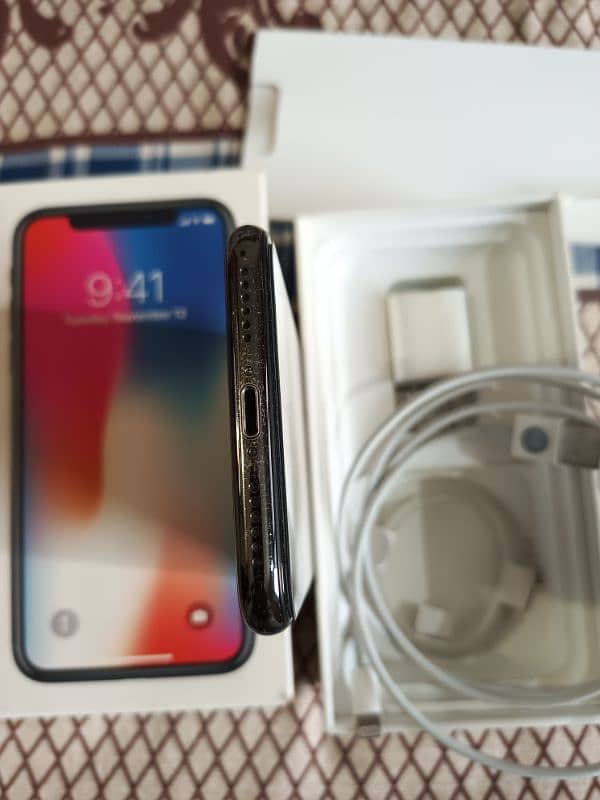 iPhone X PTA official Approved 64gb 4