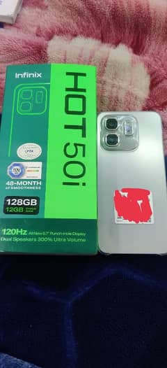 Infinix Hot 50i full box read ad