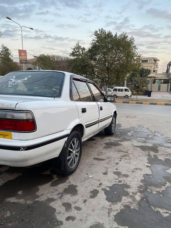 Toyota Corolla XE 1988 8