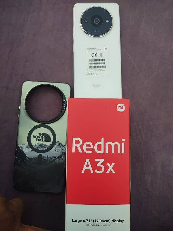 Redmi A3X 3+3 gb ram 64gb rom PTA approved 11 month warranty 2