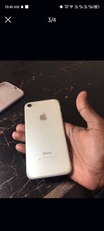 I phone 7 128gb non pta bypas exchage x bypas Sath cash Lena for sale 3