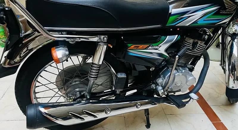 Honda cg 125 2022/23 All punjab number 10/10 bike 5