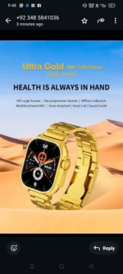 original gold smart. watch