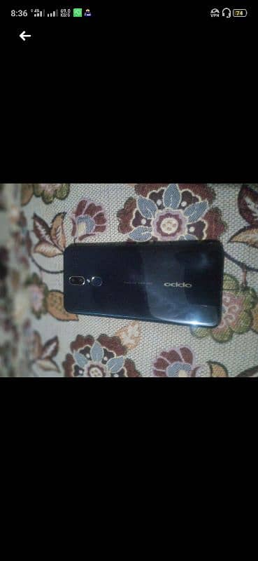 OPPO F11 mobile 10/10 Condition Hai 6/128 screen change 1