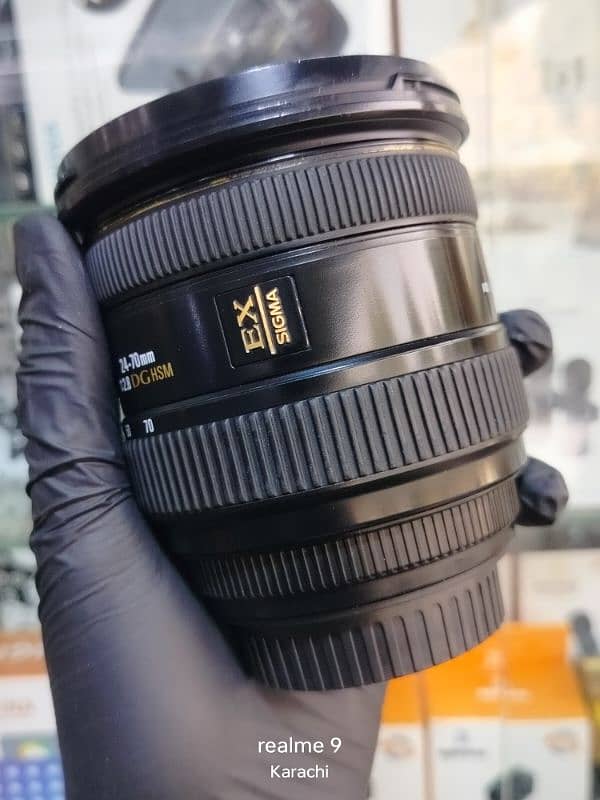 Sigma 24-70mm F/2.8 HSM | Canon Mount  | Canon 24-70mm 1