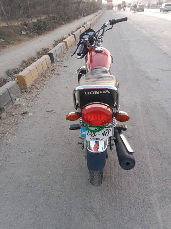 Honda 125 2023 model 15000 km used 1