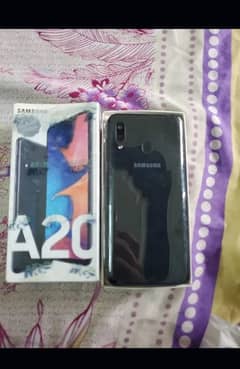 Samsung A20 Pta Approv With Box orgnl penal