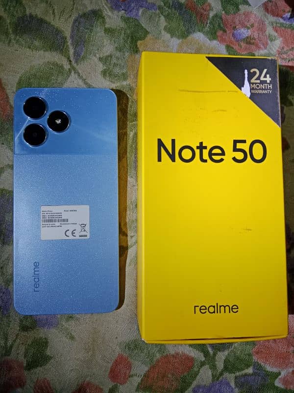 Real me note 50 0