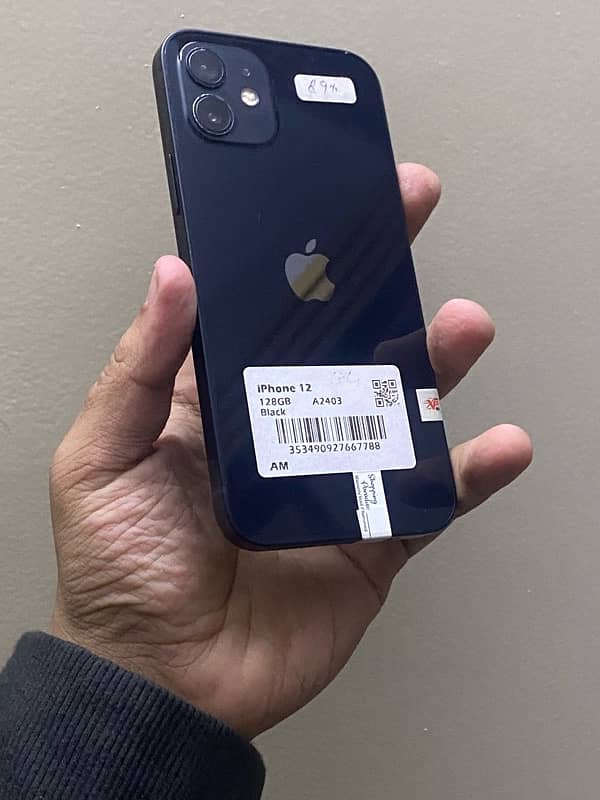 IPhone 12 128 gb pta approved water pack 2